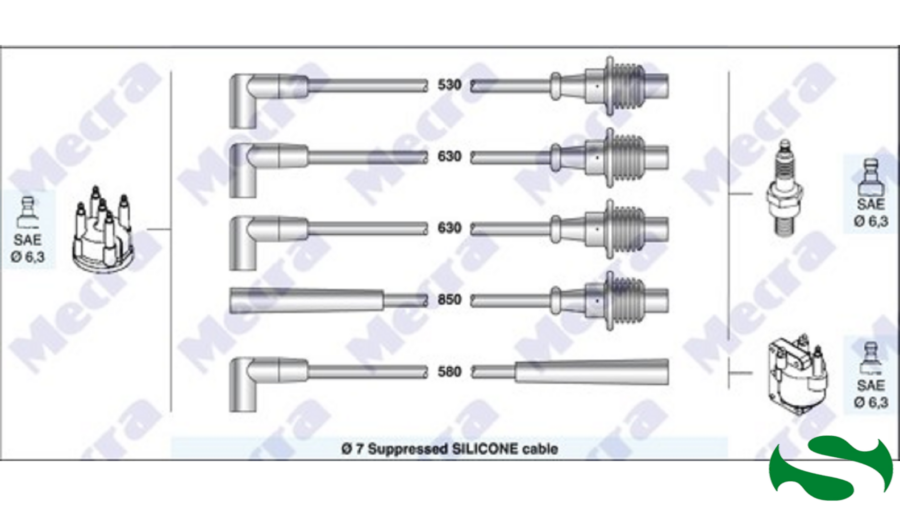 Kit Cavi Candele Peugeot 205